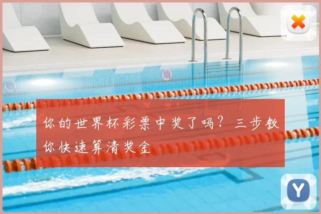 你的世界杯彩票中奖了吗？三步教你快速算清奖金